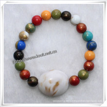 Bead Bracelet, Popular Handmade Plastic Bead Bracelet (IO-aj036)